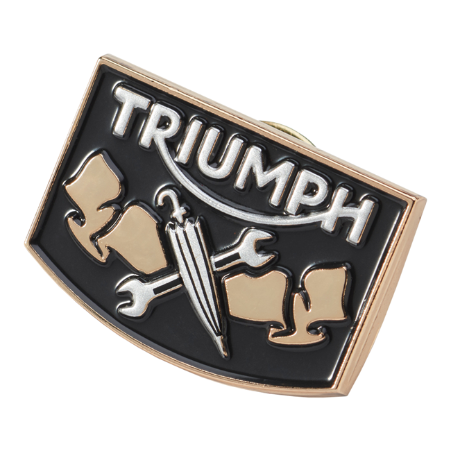 英国車TRIUMPH ホーンバッジ　入手不可能 Chester DGR Pin Badge