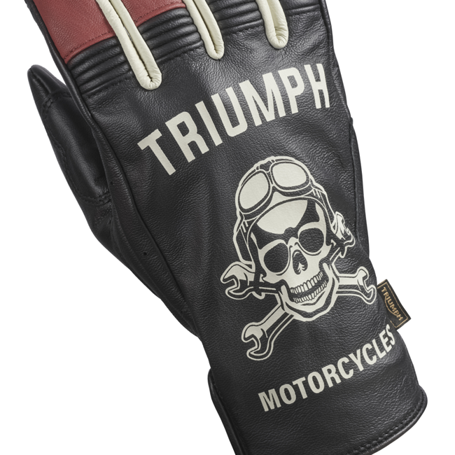 バイクウェア・装備 TRIUMPH,DALTON GLOVE,GOLD-S HELLO MOTO GLOVE