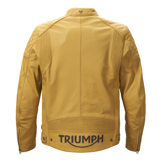 BRADDAN AIR RACE JACKET - GOLD