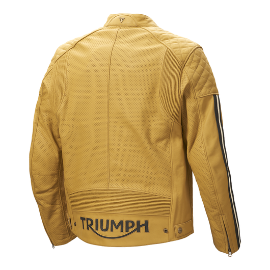 BRADDAN AIR RACE JACKET - GOLD