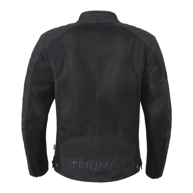 BRADDAN RETRO MESH JACKET BLACK