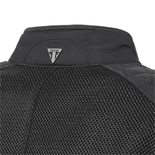 BRADDAN RETRO MESH JACKET BLACK