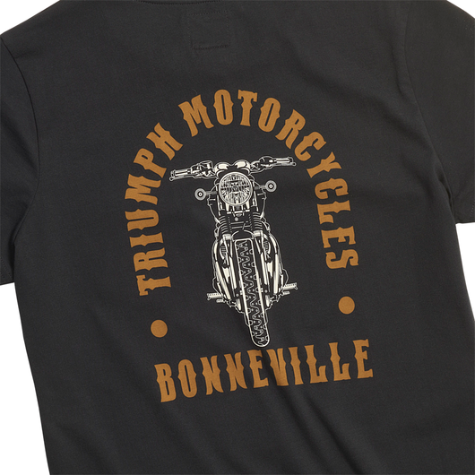 LADIES BONNEVILLE T120 T-SHIRT BLACK