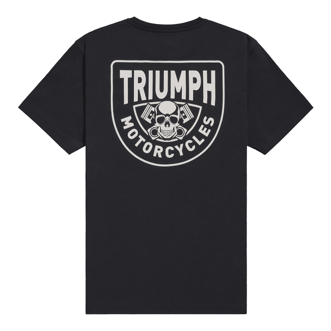 PISTON RICH T-SHIRT BLACK / BONE