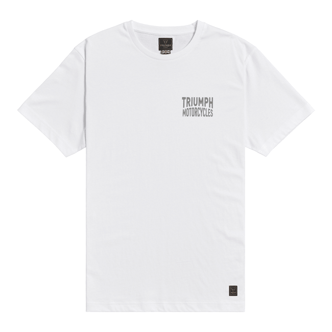 PISTON RICH T-SHIRT WHITE / GREY