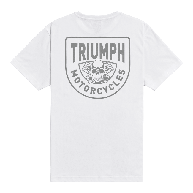 PISTON RICH T-SHIRT WHITE / GREY